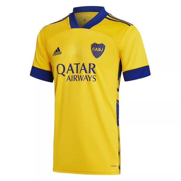 Tailandia Camiseta Boca Juniors Replica Tercera Ropa 2020/21 Amarillo